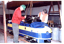 Image: Train at Armory 1998.